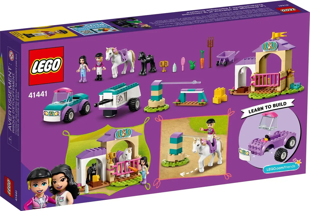 LEGO Friends 41441 Horse Training and Trailer set, image 5
