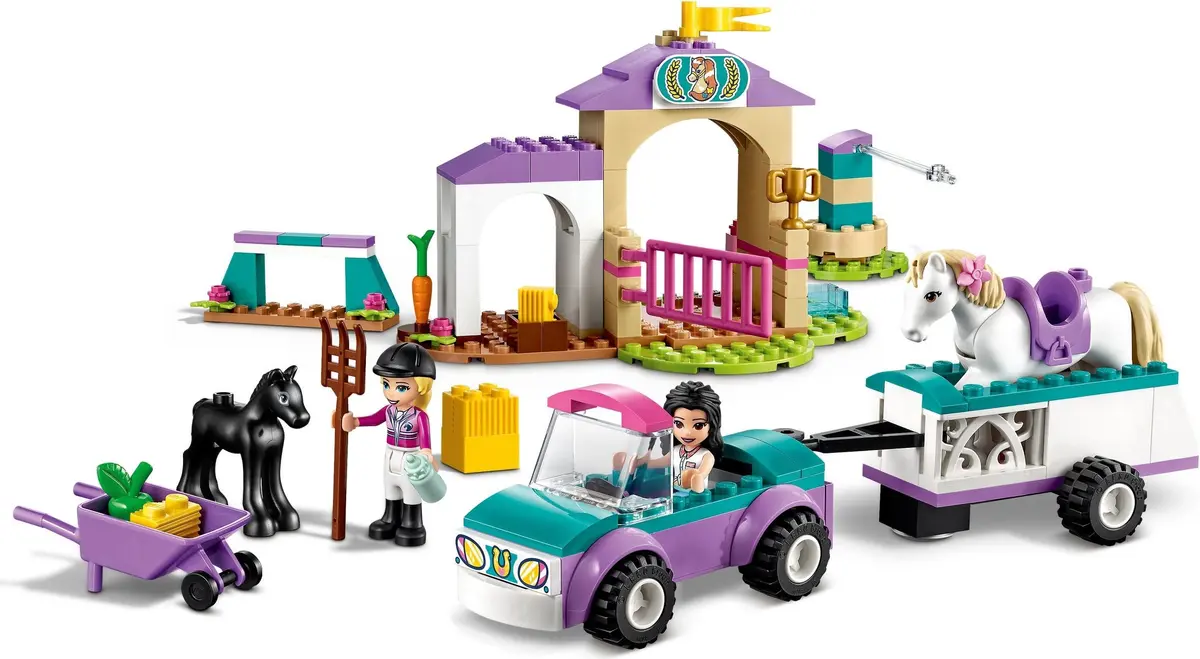 LEGO Friends 41441 Horse Training and Trailer set, image 9