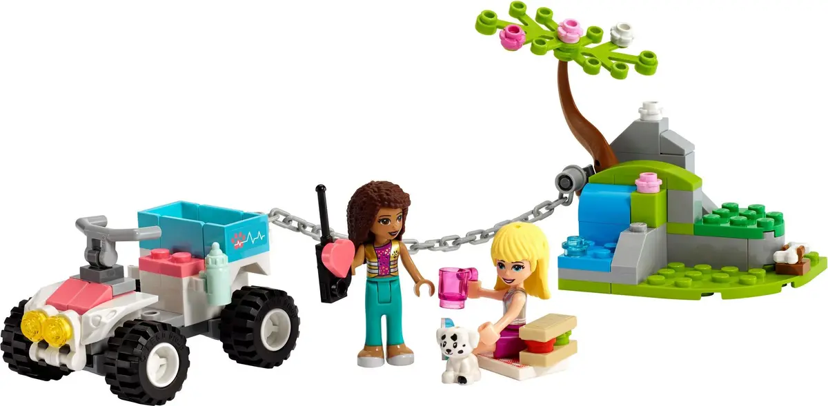 LEGO Friends 41442 Vet Clinic Rescue Buggy set