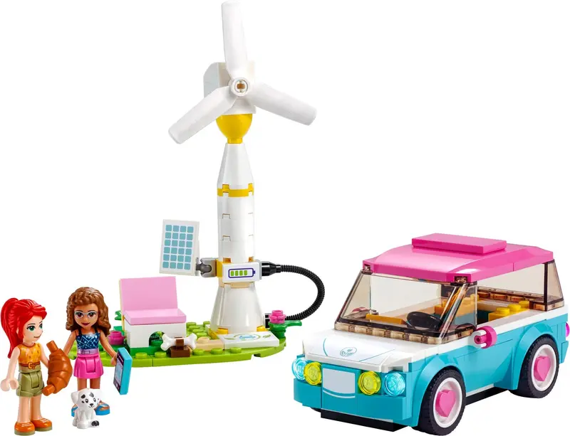 LEGO Friends 41443 Olivia's Electric Car set