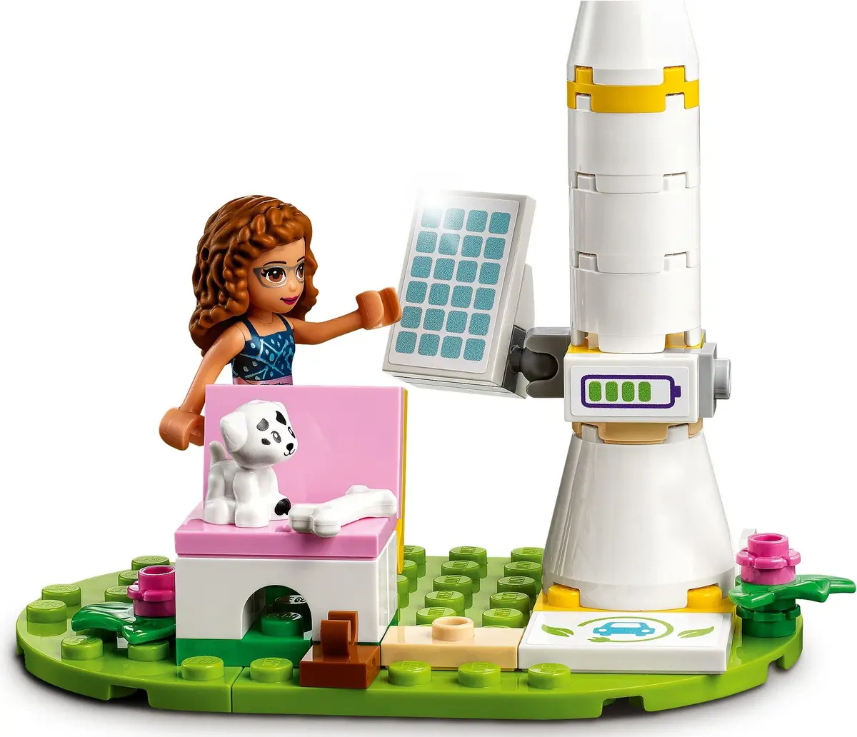 LEGO Friends 41443 Olivia's Electric Car set, image 9