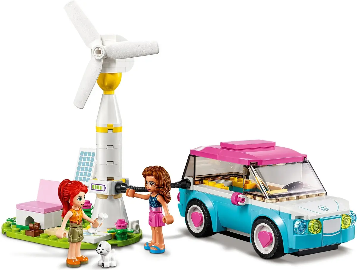 LEGO Friends 41443 Olivia's Electric Car set, image 8