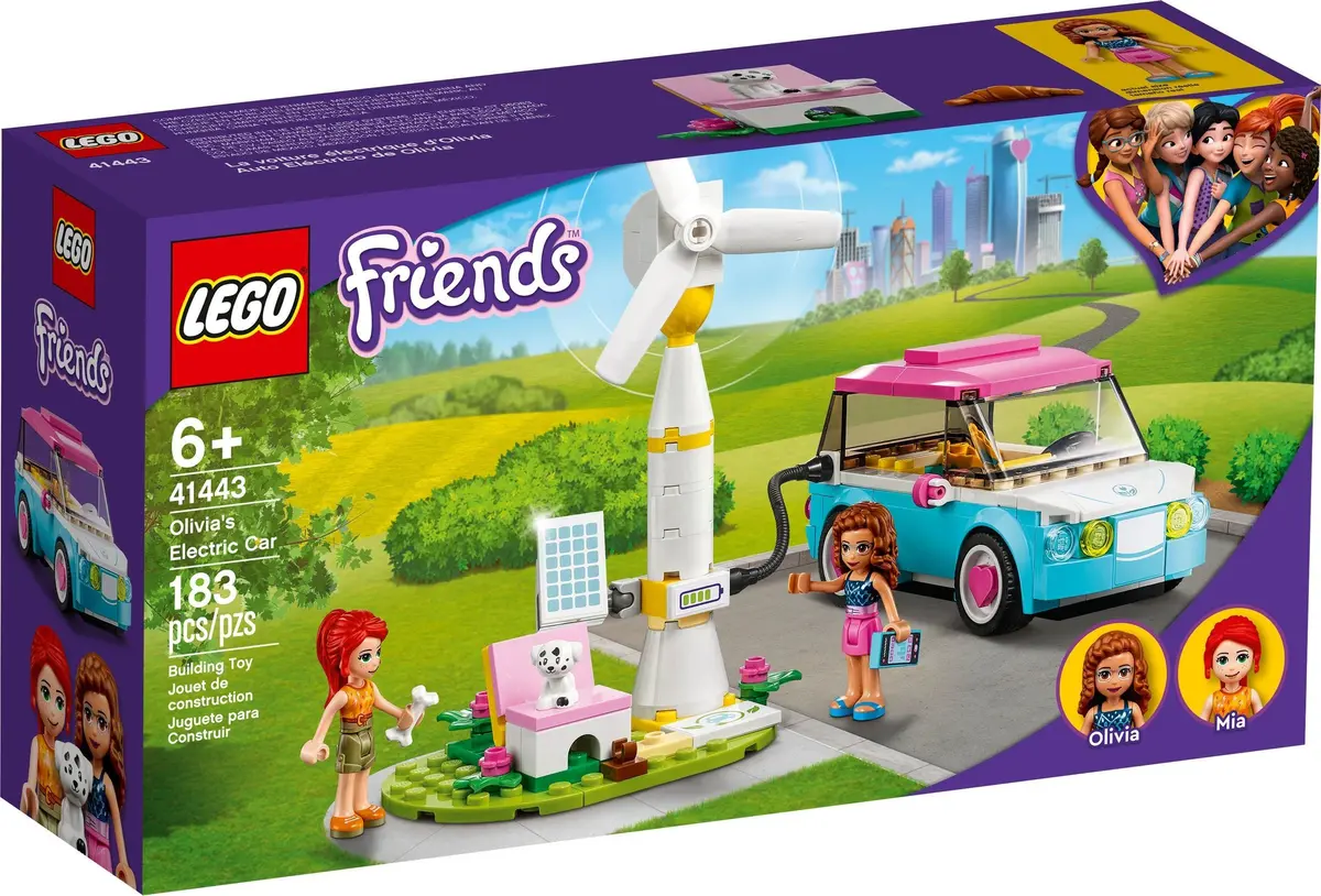 LEGO Friends 41443 Olivia's Electric Car set, image 2