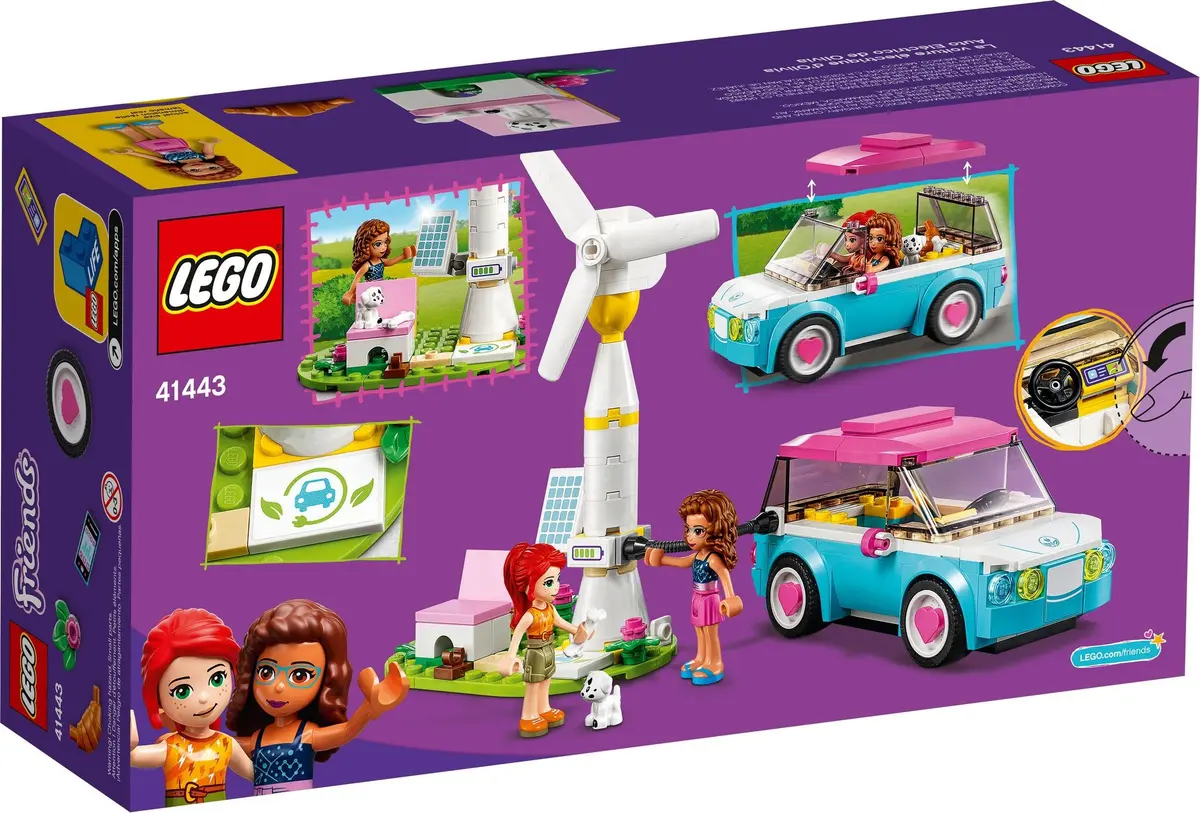 LEGO Friends 41443 Olivia's Electric Car set, image 11