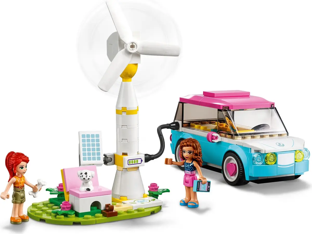 LEGO Friends 41443 Olivia's Electric Car set, image 5