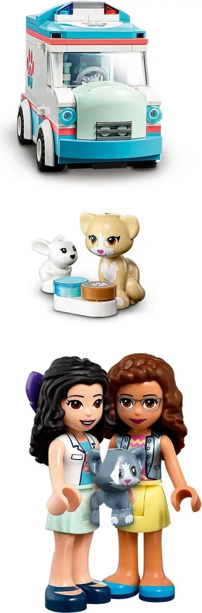 LEGO Friends 41445 Vet Clinic Ambulance set, image 4