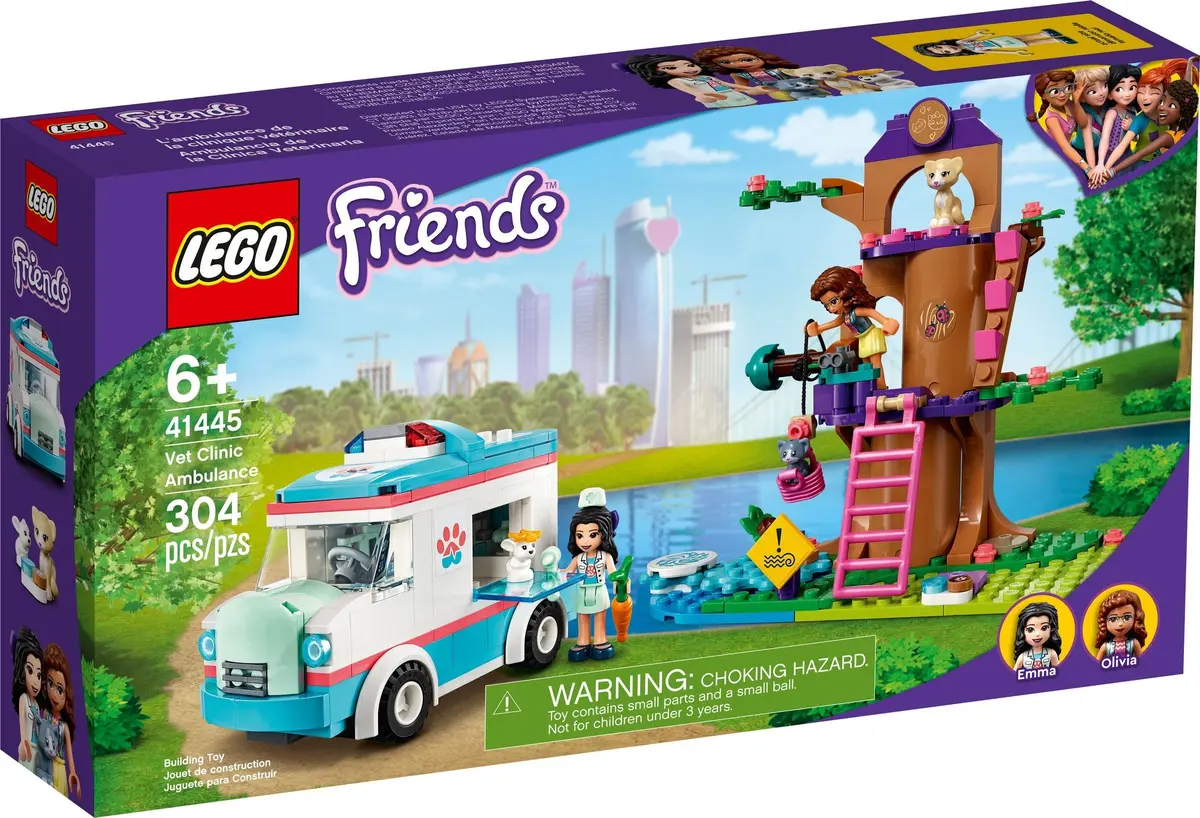 LEGO Friends 41445 Vet Clinic Ambulance set, image 2