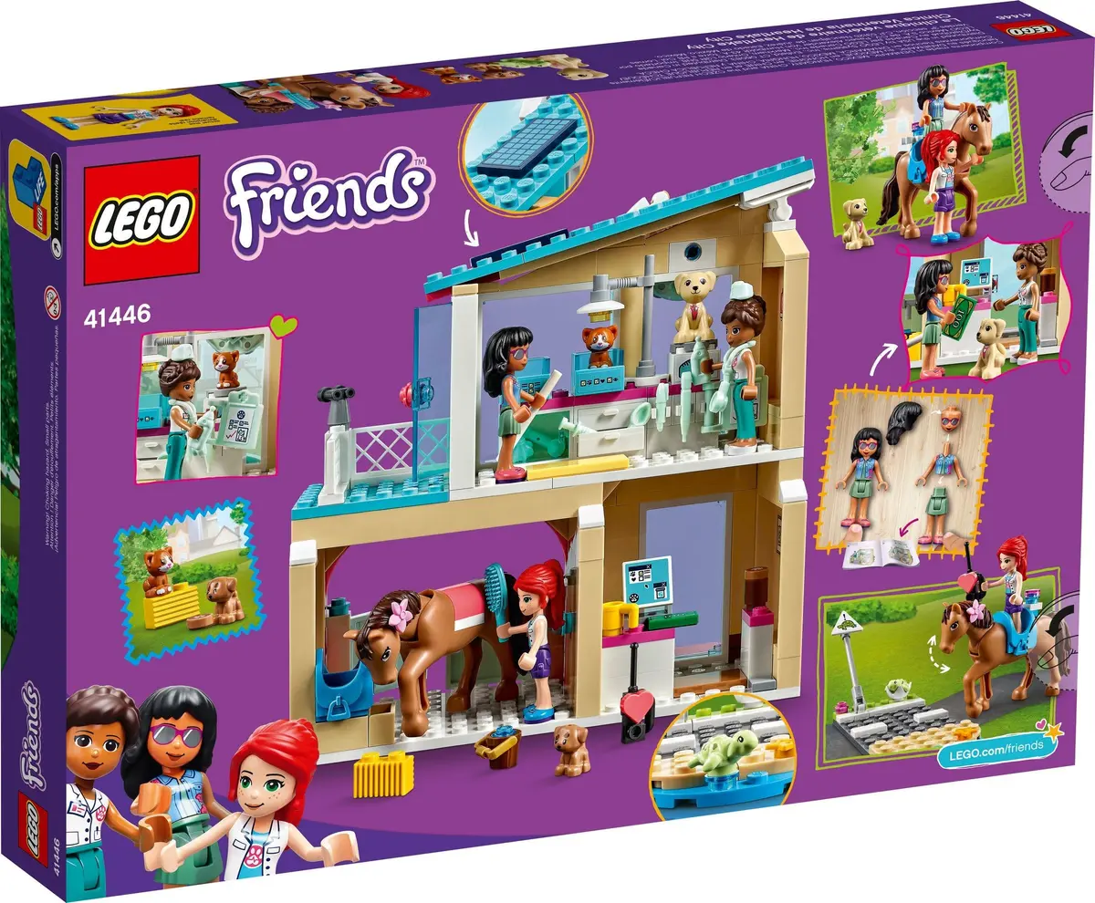LEGO Friends 41446 Heartlake City Vet Clinic set, image 4
