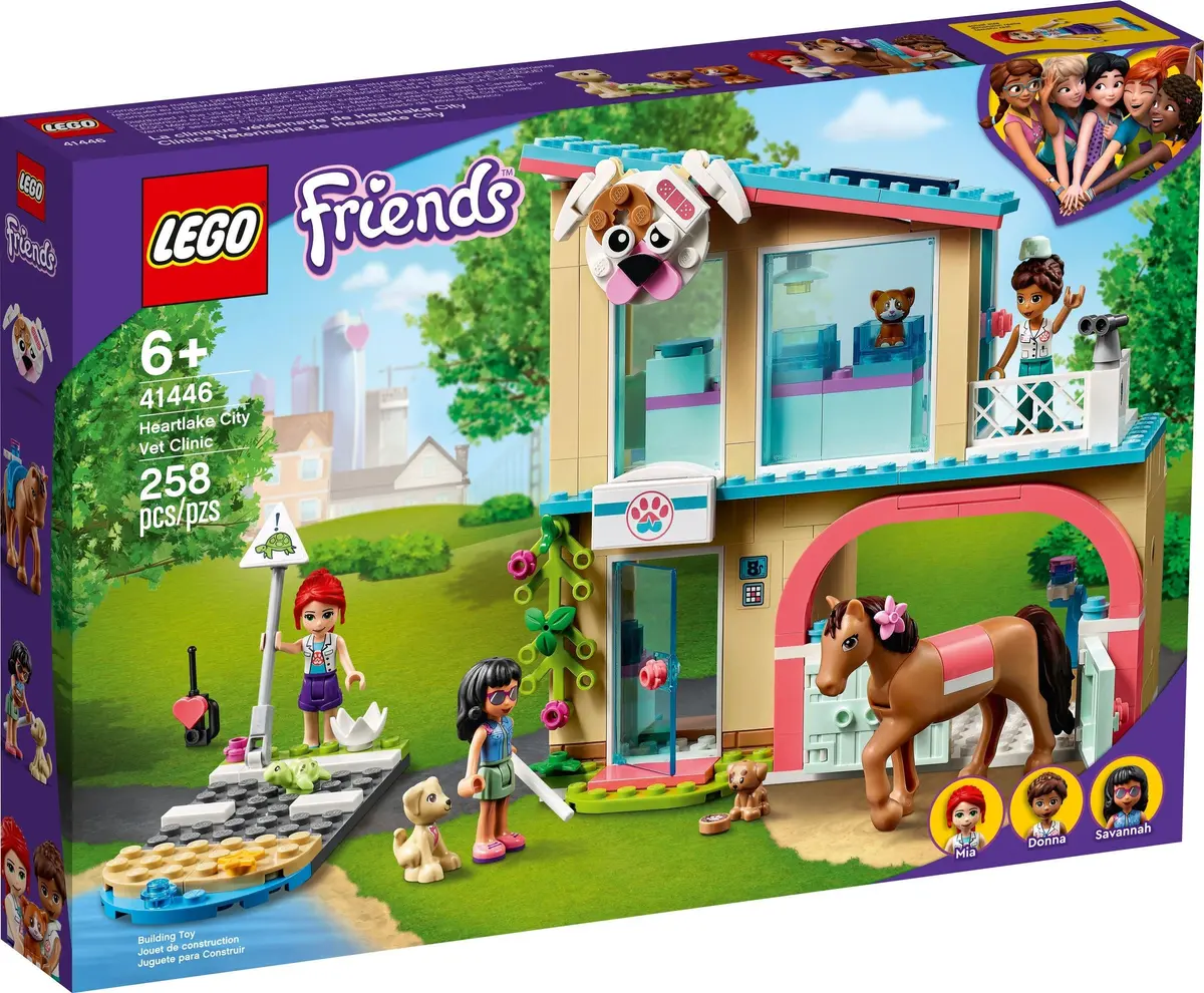 LEGO Friends 41446 Heartlake City Vet Clinic set, image 2
