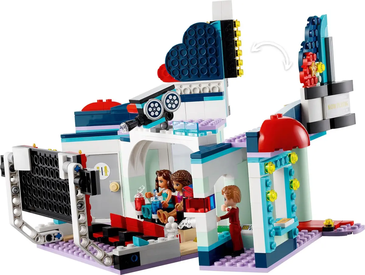 LEGO Friends 41448 Heartlake City Movie Theatre set, image 3