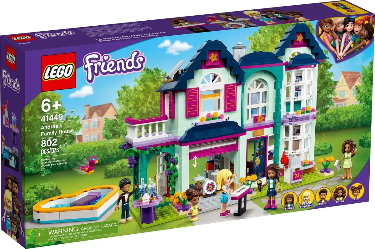 LEGO Friends 41449 Andrea's Family House set, image 2