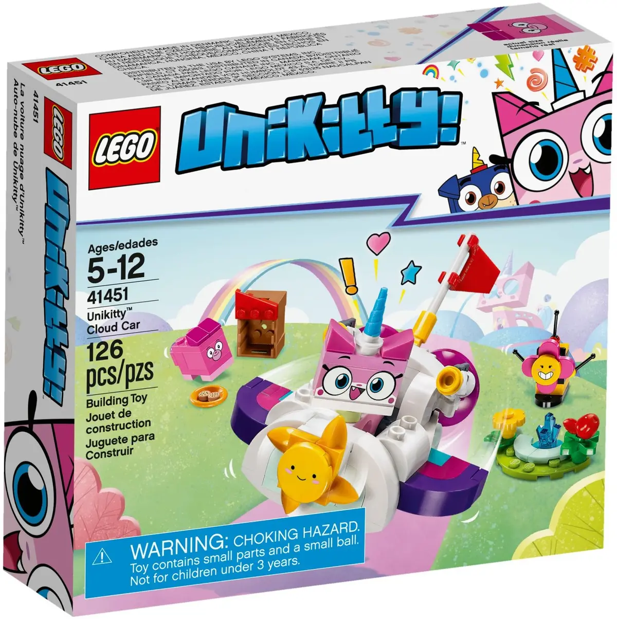LEGO Unikitty 41451 Unikitty Cloud Car set, image 2