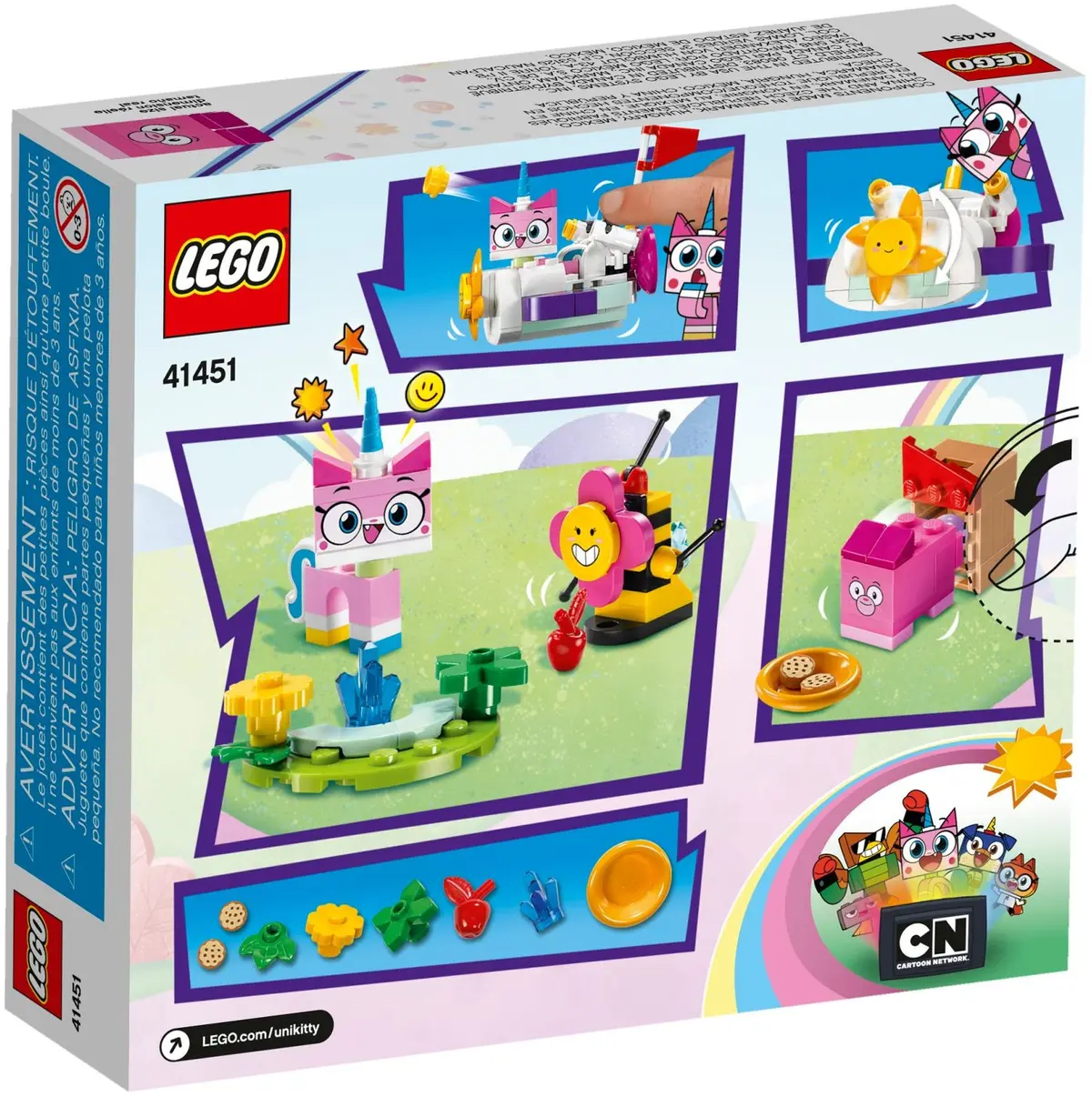 LEGO Unikitty 41451 Unikitty Cloud Car set, image 5