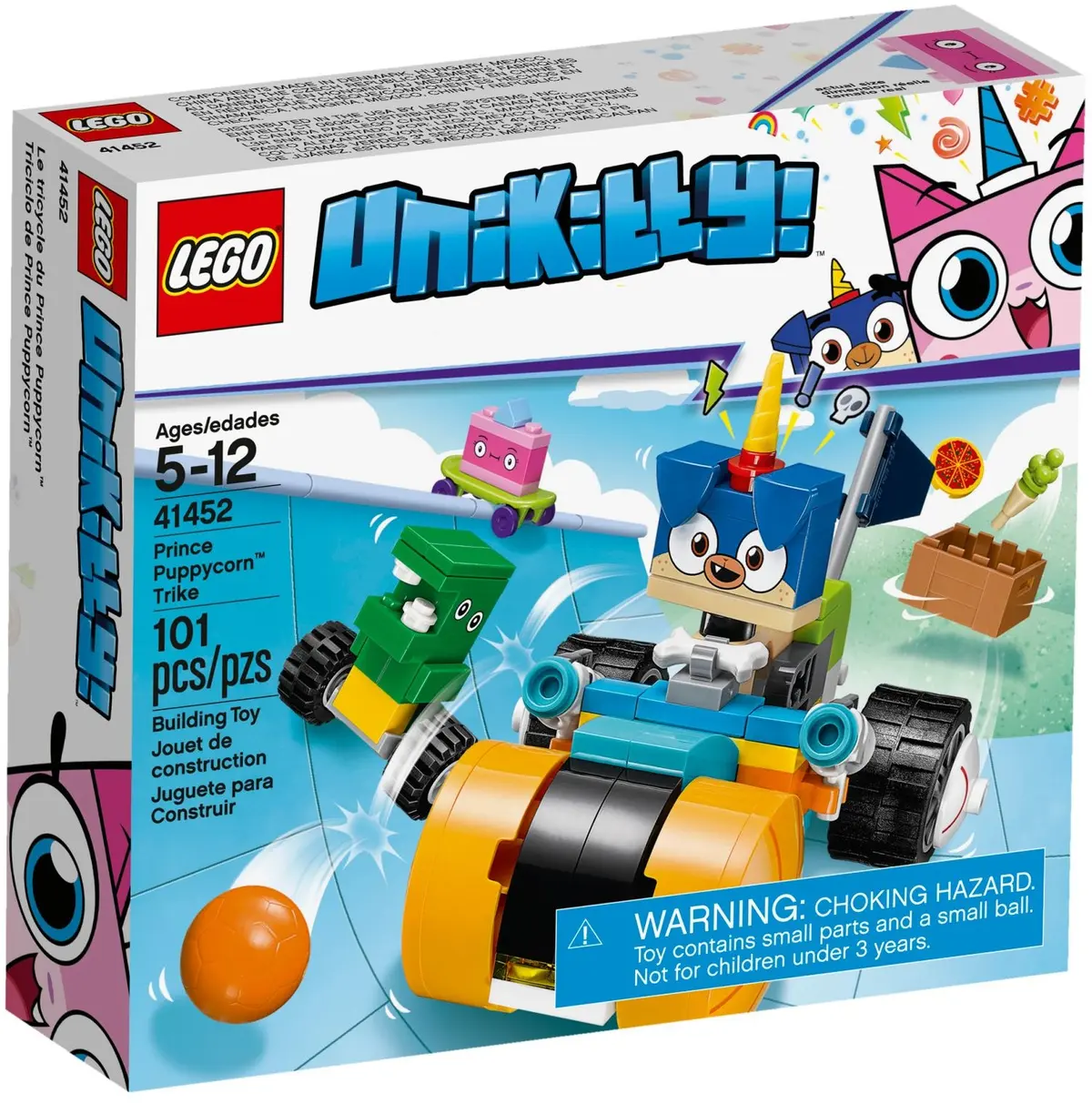 LEGO Unikitty 41452 Prince Puppycorn Trike set, image 2