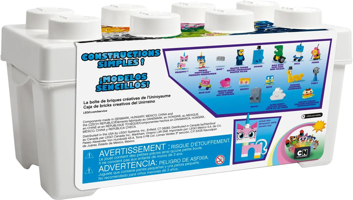 LEGO Unikitty 41455 Unikingdom Creative Brick Box set, image 4