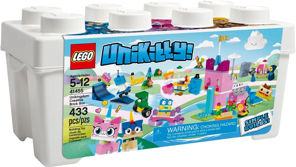 LEGO Unikitty 41455 Unikingdom Creative Brick Box set, image 2