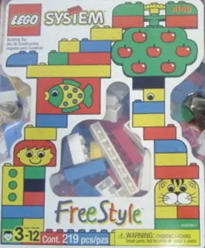 LEGO Freestyle 4148 Large Clearpack set