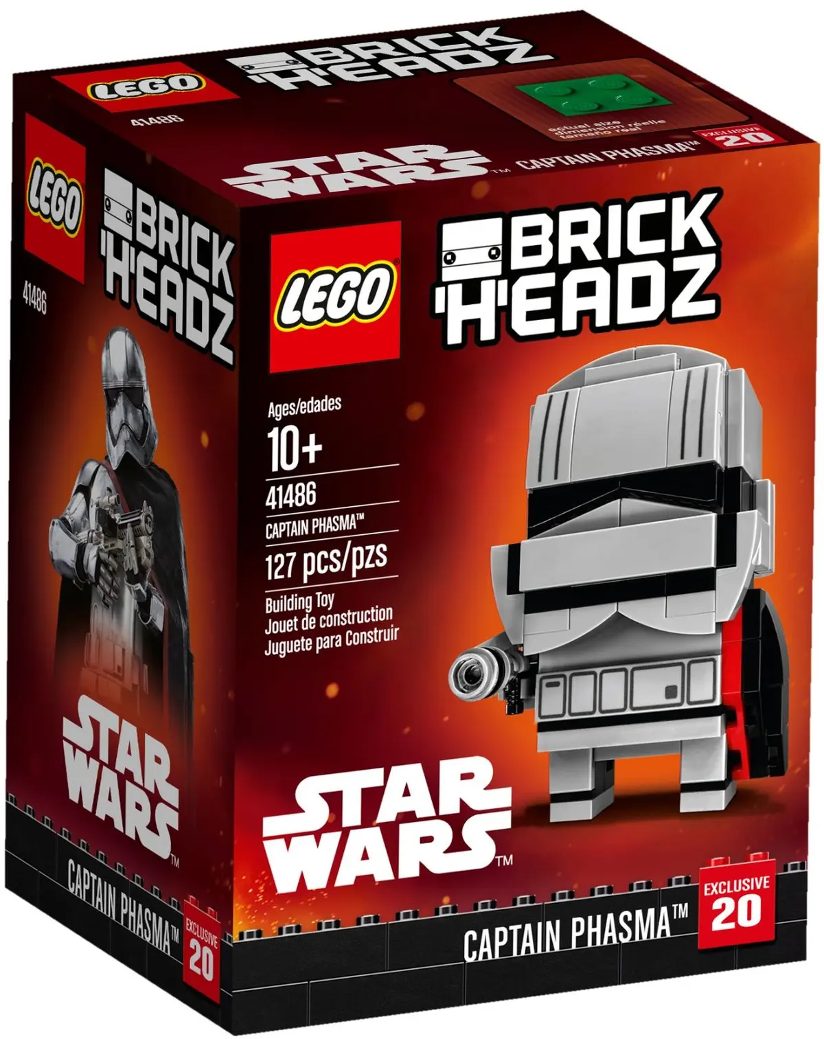 LEGO BrickHeadz 41486 Captain Phasma set, image 2
