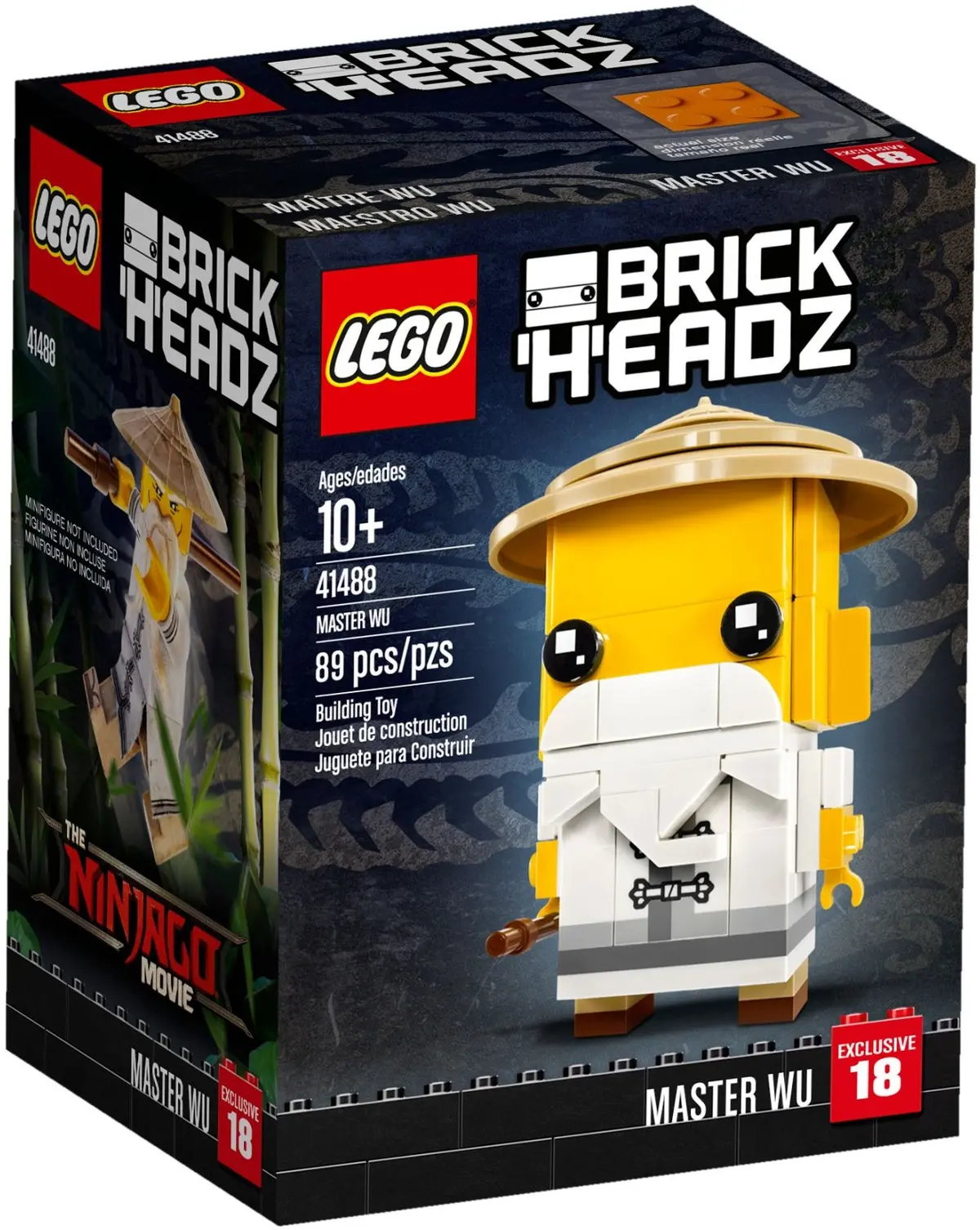 LEGO BrickHeadz 41488 Master Wu set, image 2