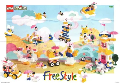 LEGO Freestyle 4151 Girl's Freestyle Set, 5+ set