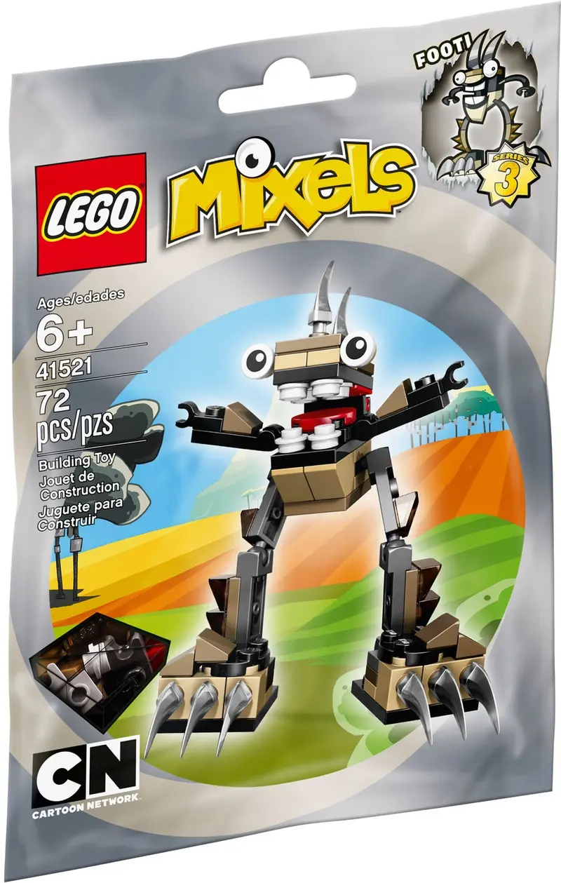 LEGO Mixels 41521 Footi set, image 2
