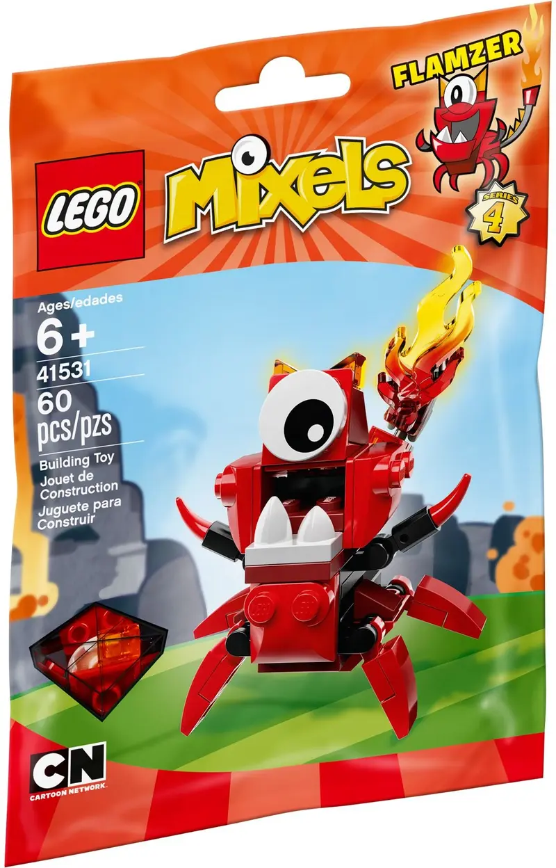 LEGO Mixels 41531 Flamzer set, image 2