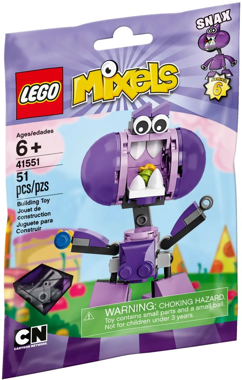 LEGO Mixels 41551 Snax set, image 2