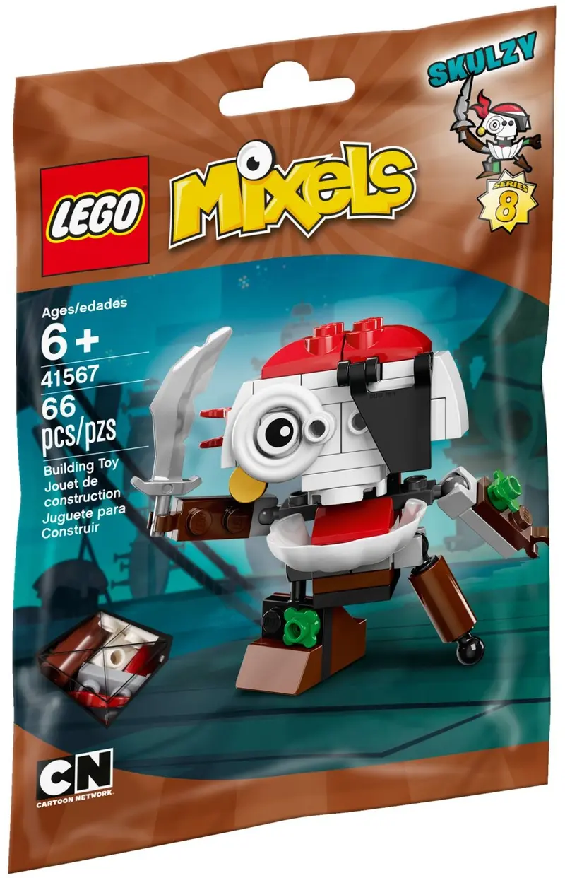 LEGO Mixels 41567 Skulzy set, image 2