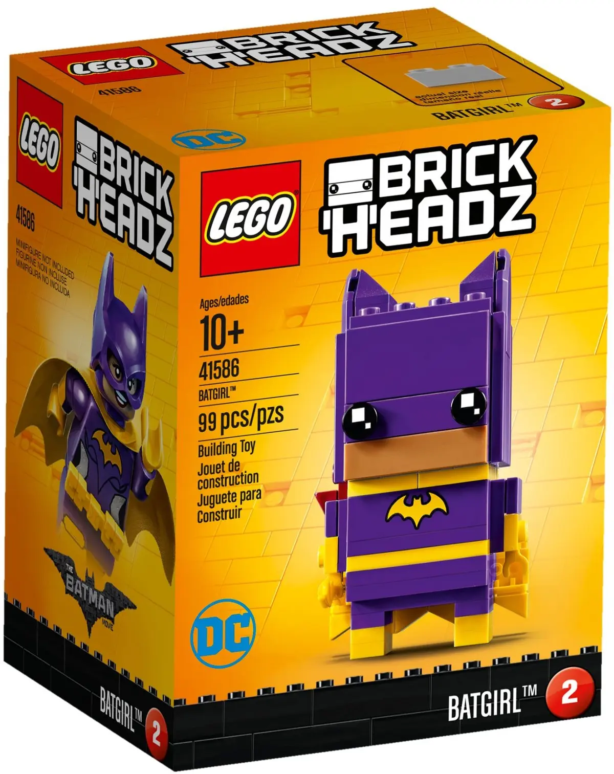 LEGO BrickHeadz 41586 Batgirl set, image 2