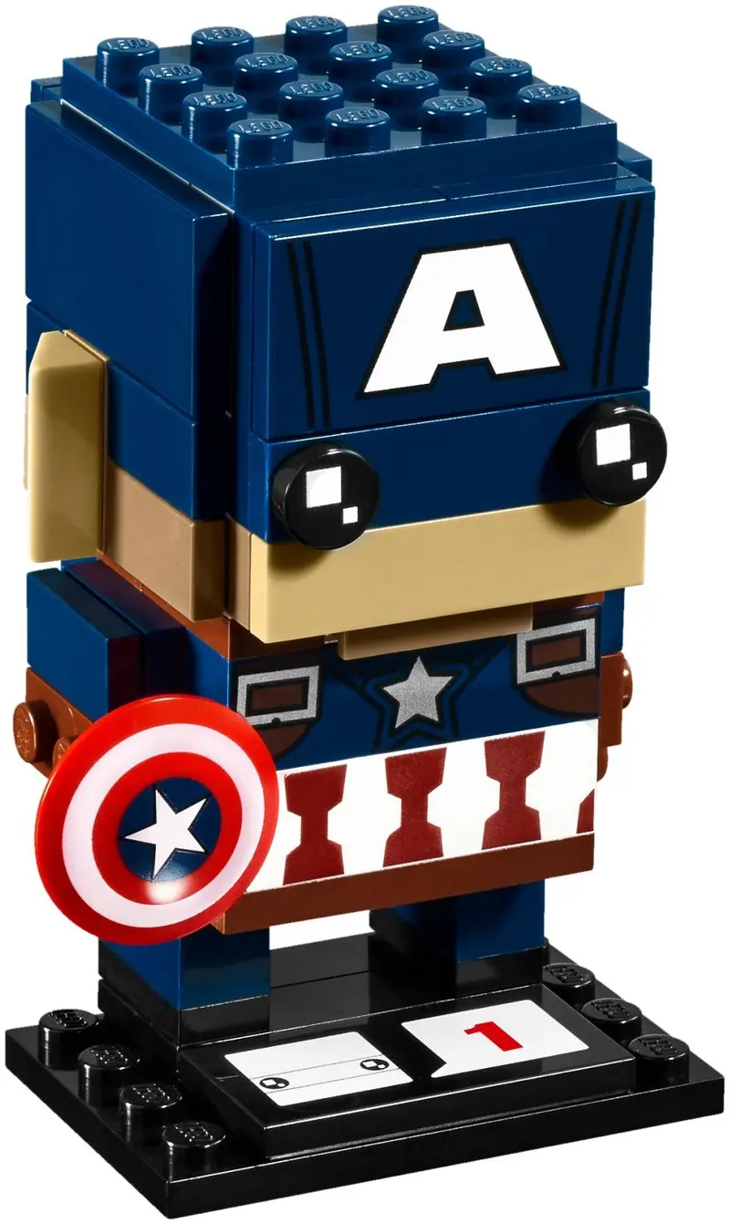 LEGO BrickHeadz 41589 Captain America set