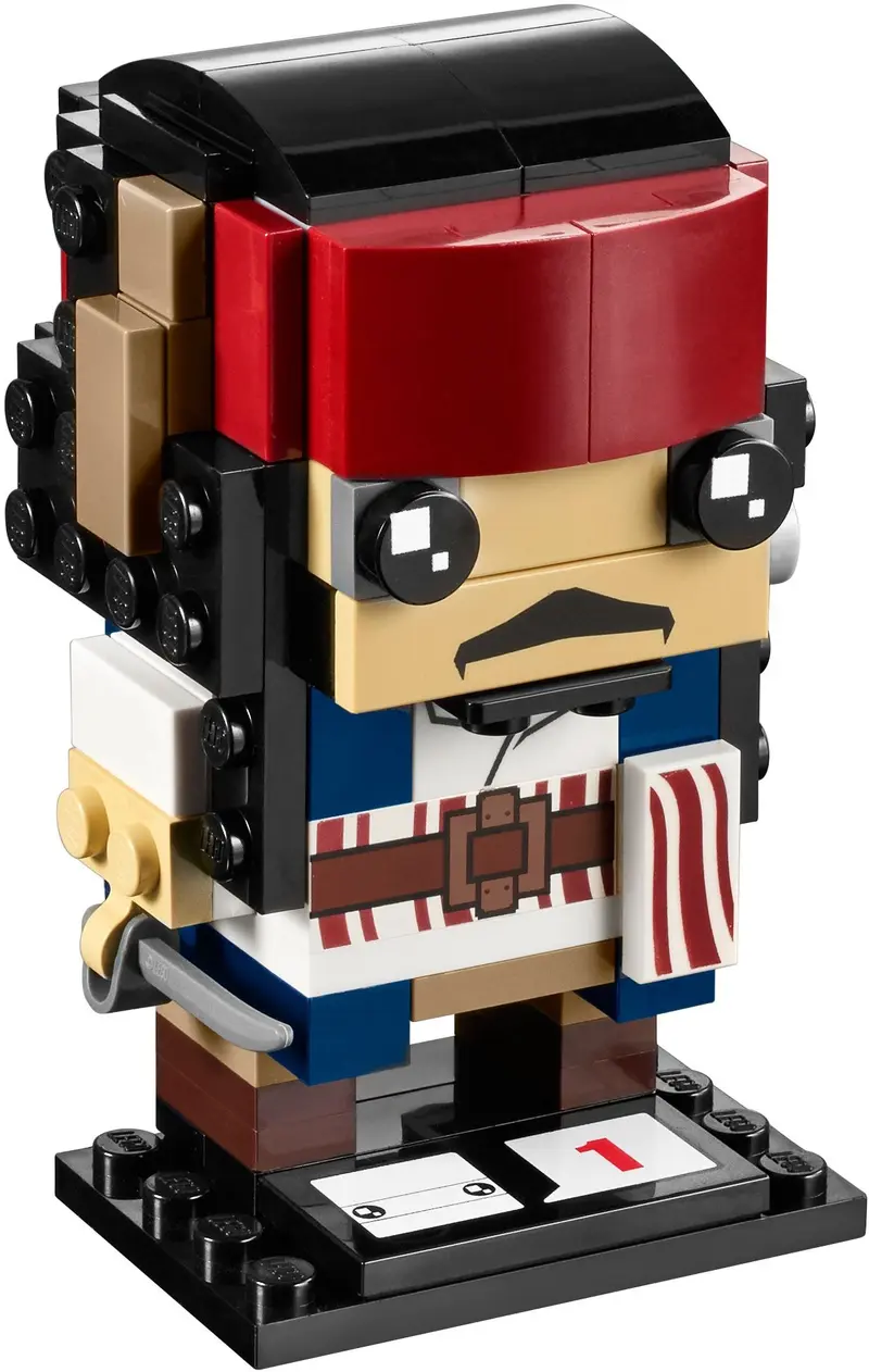 LEGO BrickHeadz 41593 Captain Jack Sparrow set