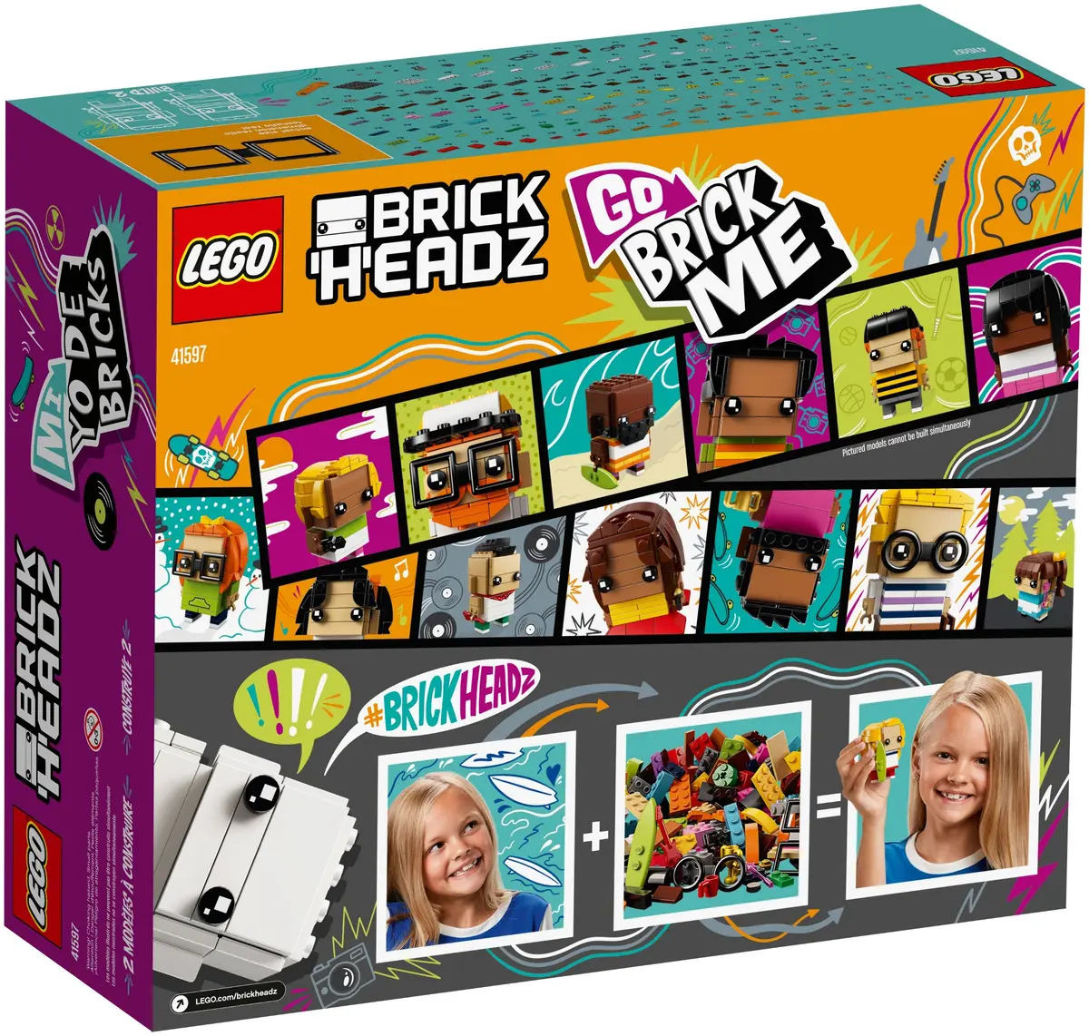 LEGO BrickHeadz 41597 Go Brick Me set, image 5
