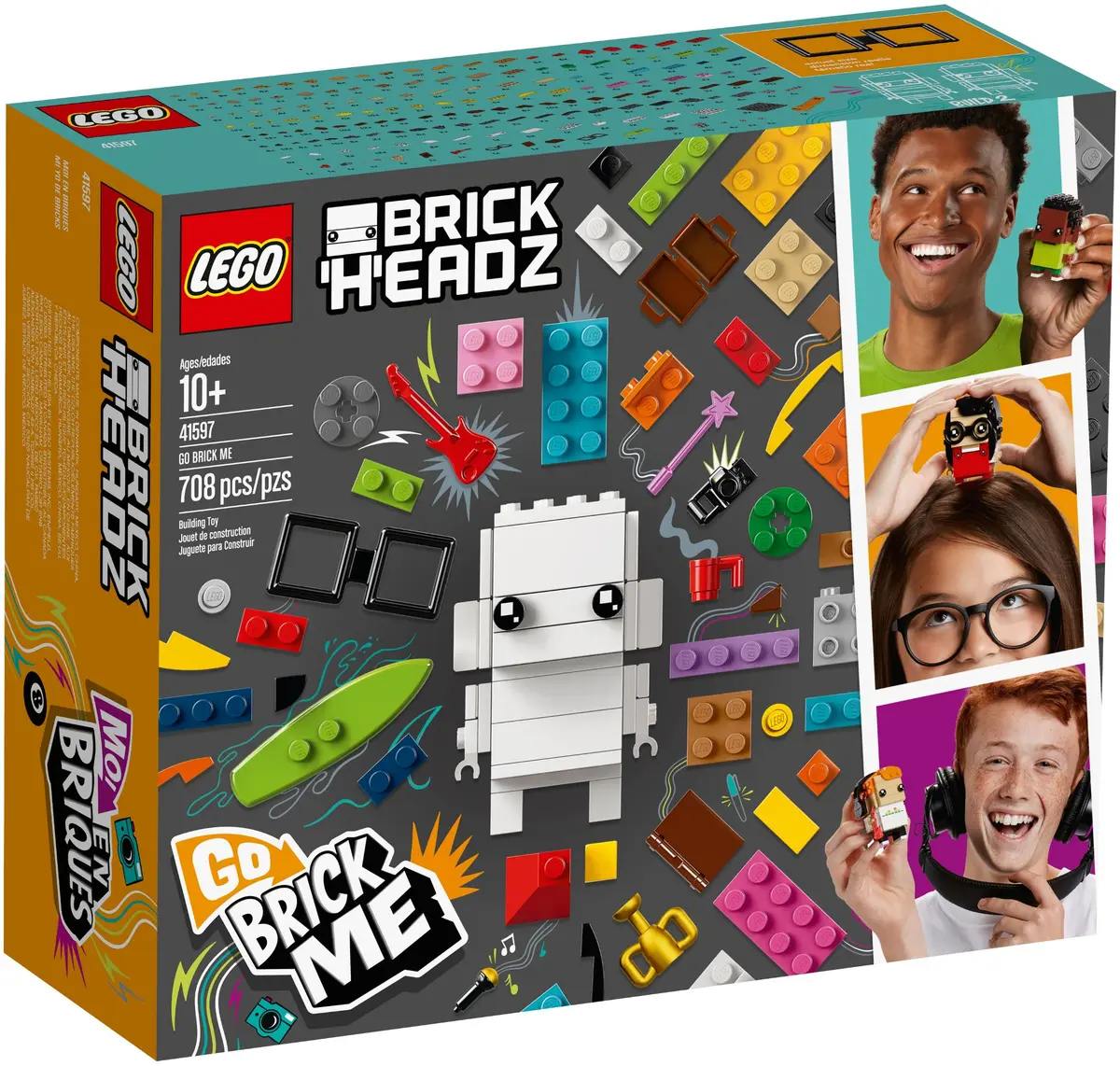 LEGO BrickHeadz 41597 Go Brick Me set, image 2