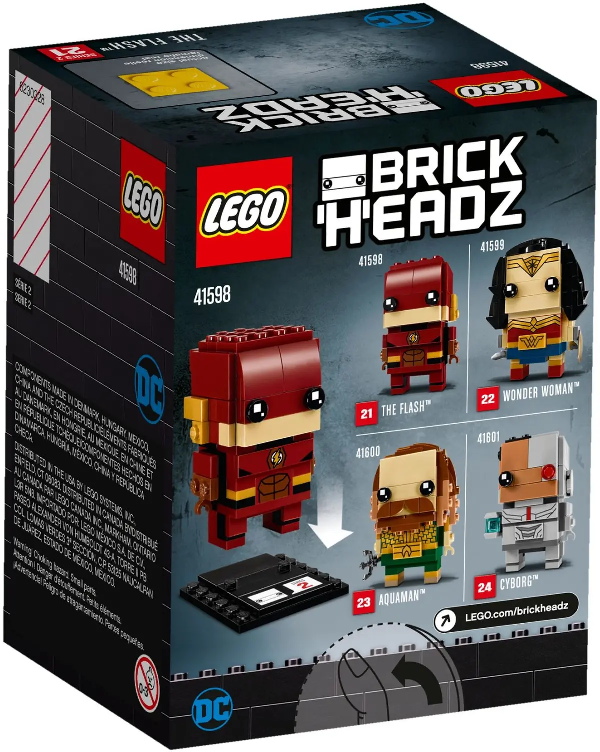 LEGO BrickHeadz 41598 The Flash set, image 3