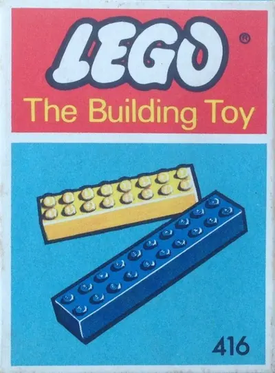 LEGO System 416 4 Sixteens 2 Twenties (The Building Toy) set