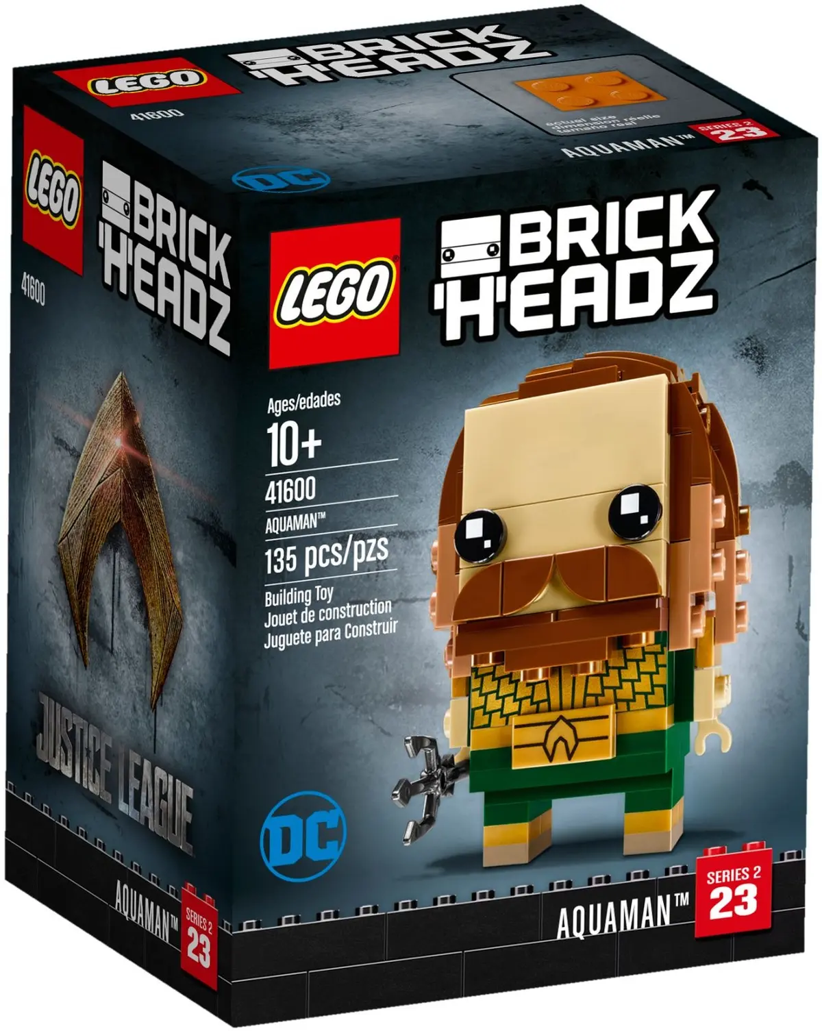 LEGO BrickHeadz 41600 Aquaman set, image 2