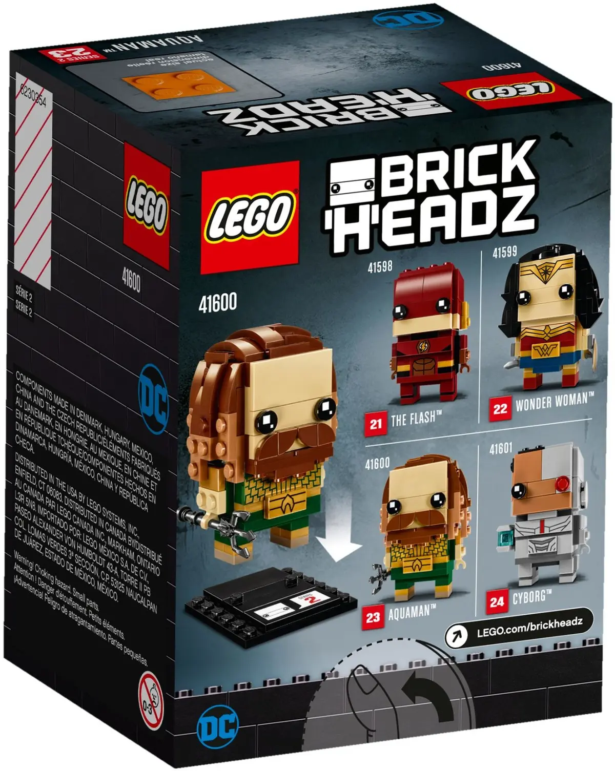 LEGO BrickHeadz 41600 Aquaman set, image 3