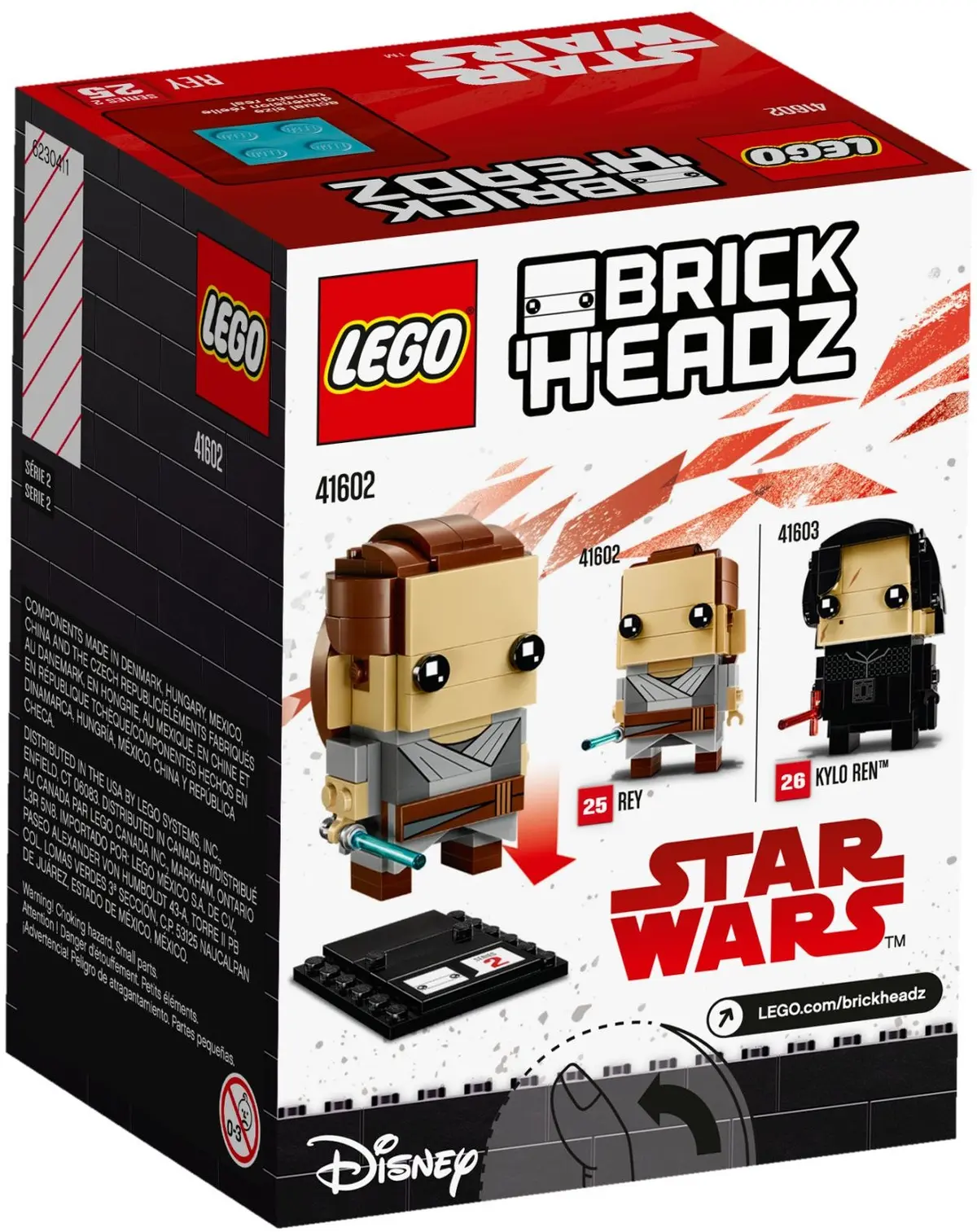 LEGO BrickHeadz 41602 Rey set, image 3