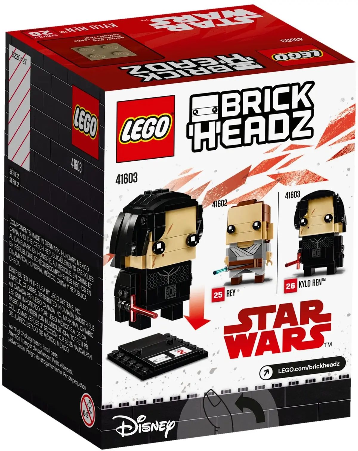 LEGO BrickHeadz 41603 Kylo Ren set, image 3