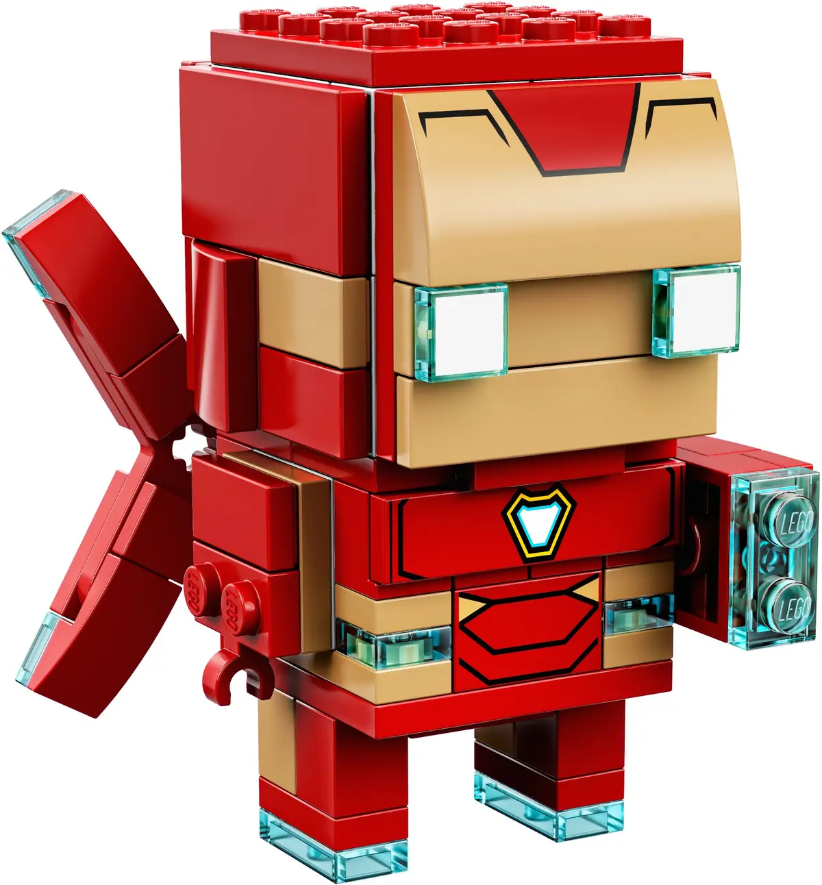 LEGO BrickHeadz 41604 Iron Man MK50 set, image 4