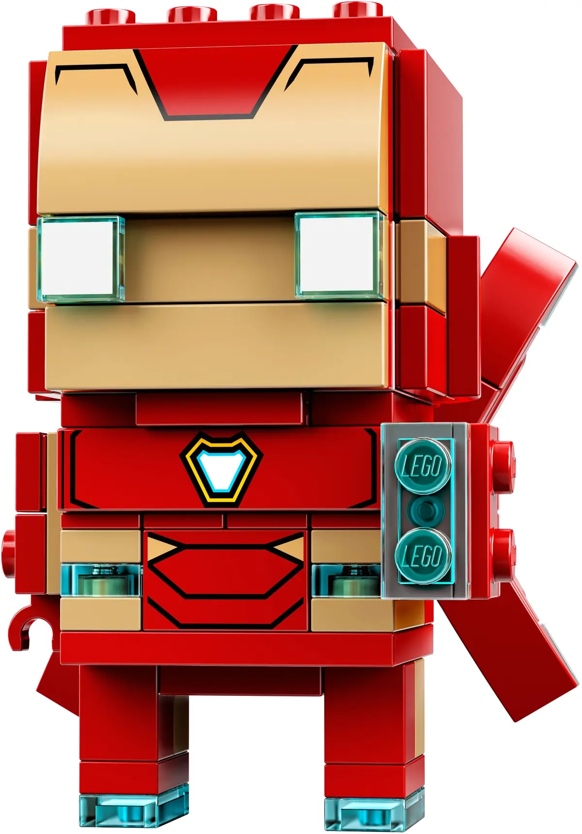 LEGO BrickHeadz 41604 Iron Man MK50 set, image 3