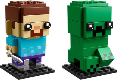 LEGO BrickHeadz 41612 Steve & Creeper set