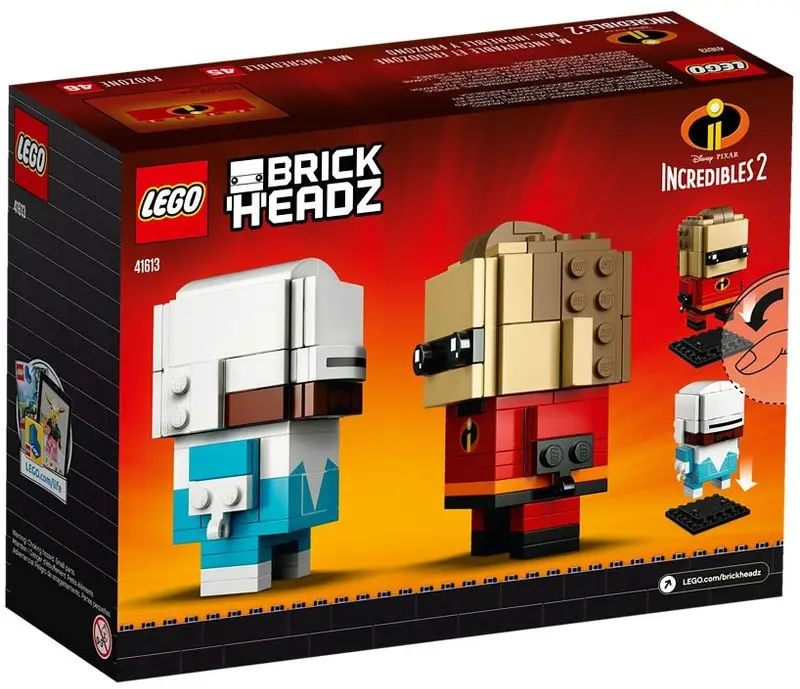 LEGO BrickHeadz 41613 Mr. Incredible & Frozone set, image 5