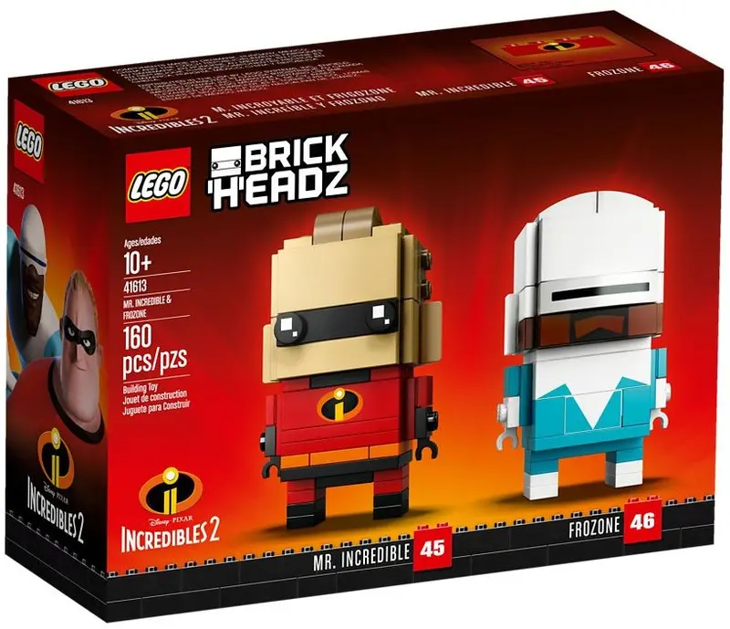 LEGO BrickHeadz 41613 Mr. Incredible & Frozone set, image 2