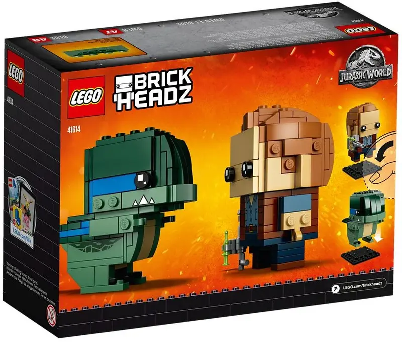 LEGO BrickHeadz 41614 Owen & Blue set, image 3
