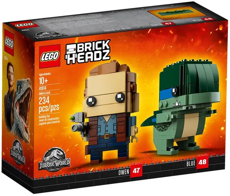 LEGO BrickHeadz 41614 Owen & Blue set, image 2
