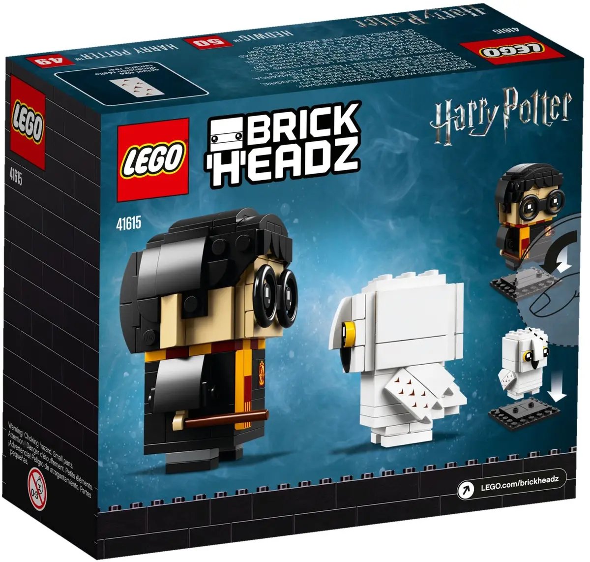 LEGO BrickHeadz 41615 Harry Potter & Hedwig set, image 5