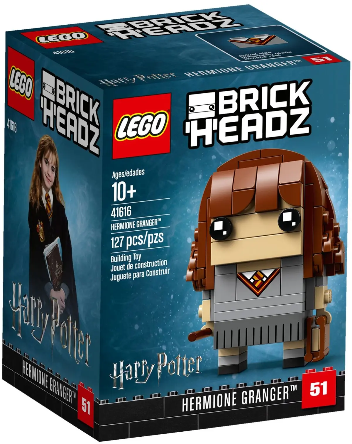LEGO BrickHeadz 41616 Hermione Granger set, image 2