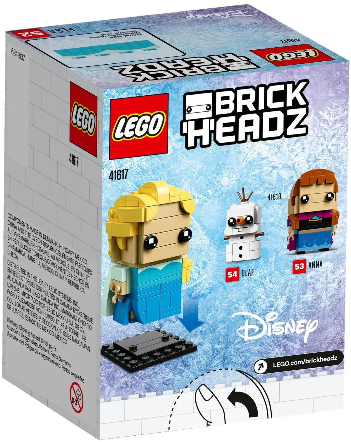 LEGO BrickHeadz 41617 Elsa set, image 5