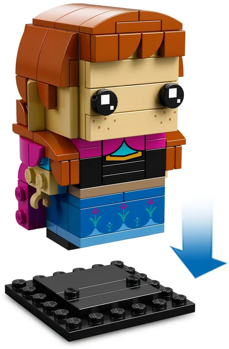 LEGO BrickHeadz 41618 Anna & Olaf set, image 4